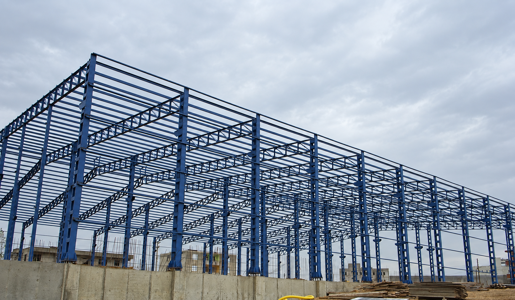 Evren Zincir fabrikasında FORSE Metal çelik konstrüksiyon uygulaması