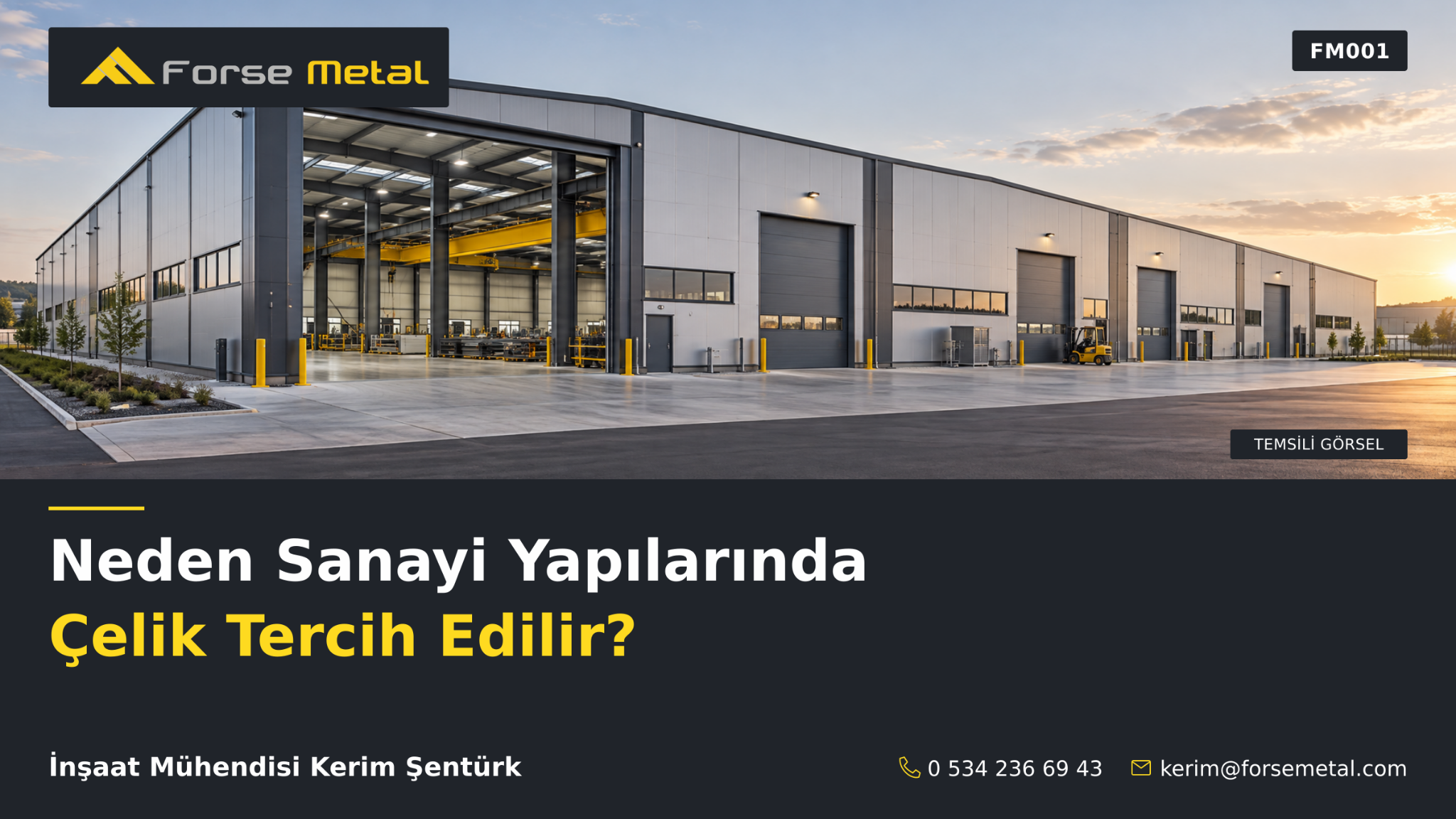 Neden Sanayi Yapılarında Çelik Tercih Edilir?